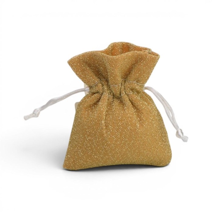 SACCHETTO LAMINATO ORO 8X10CM